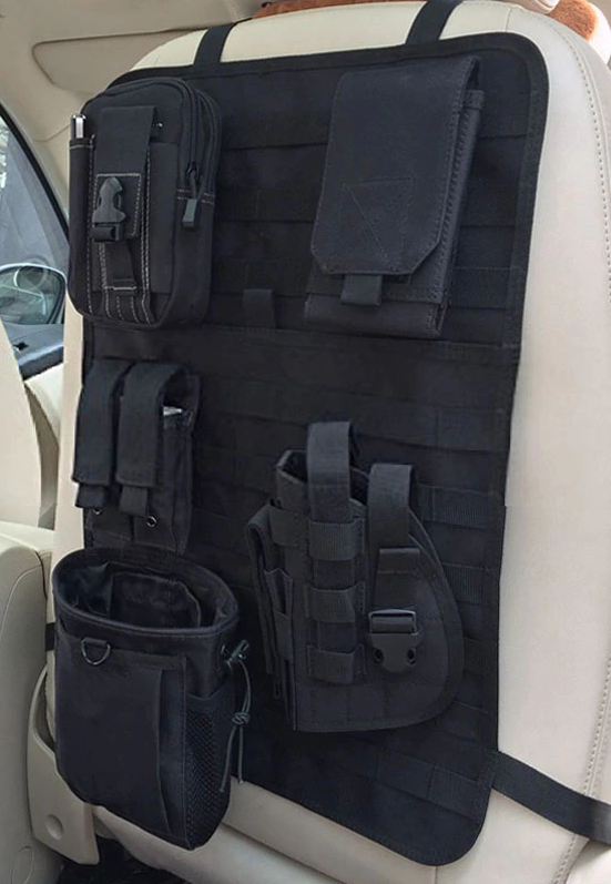 Tactical MOLLE Car Seat Back Organizer – 2A Activewear