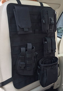 Tactical MOLLE Car Seat Back Organizer