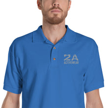 Load image into Gallery viewer, 2A Activewear Embroidered Polo Shirt