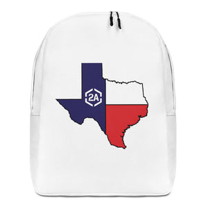 2A Texas Flag Minimalist Backpack