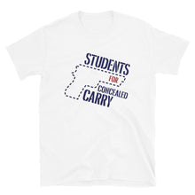 Load image into Gallery viewer, Student For Concealed Carry Unisex T-Shirt