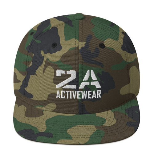 2A Activewear Snapback Hat (Camo)