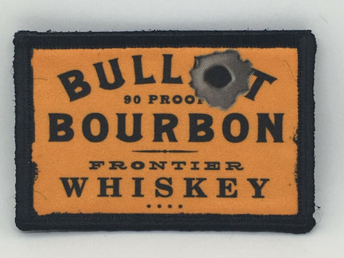Bullet Bourbon Whiskey Morale Patch