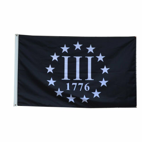3 Percent 1776 Flag