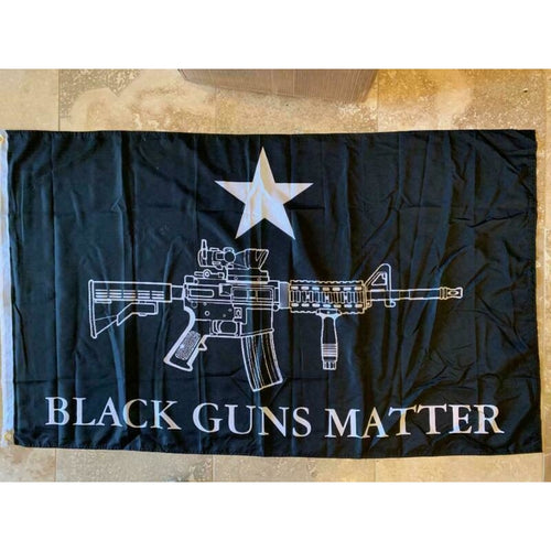 Black Guns Matter Flag