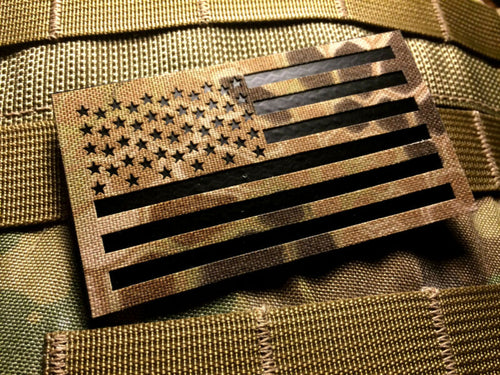 Infrared Multi-Cam US Flag Patch