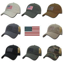 Load image into Gallery viewer, American Flag Patch Hat
