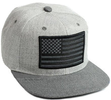 Load image into Gallery viewer, American Flag Patch Hat Adjustable Snapback