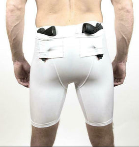 Concealed Carry Men's Compression Shorts